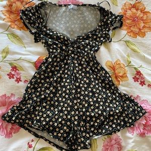 Urban Outfitters floral romper